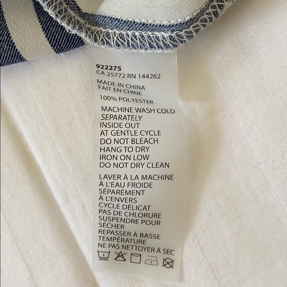 Dex retro striped dress with camisole. - Picture 5 of 8